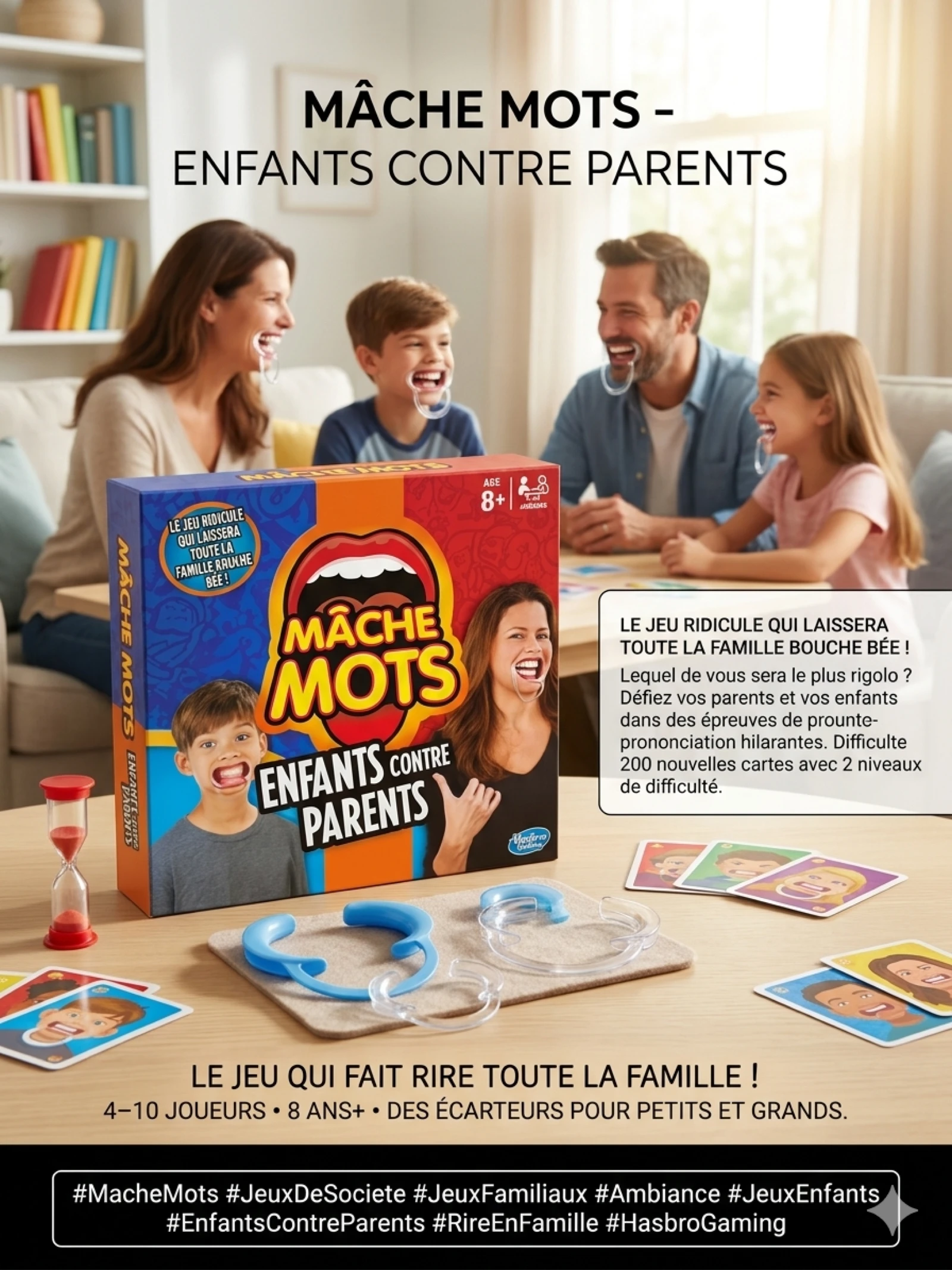 Word Slinger Game (Kids vs. Parents Edition) – Guaranteed Laughs! – photo 2